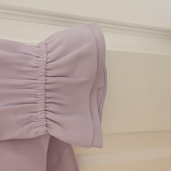J.Crew Lilac Ruffle Blouse - NWT - Picture 4 of 4